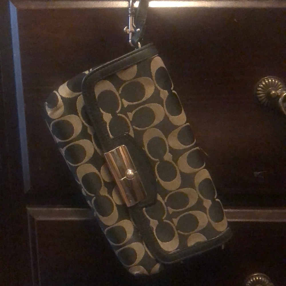 Coach clutch bag